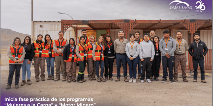 Mujeres a la Carga y Motor Minero inician fase práctica en faena